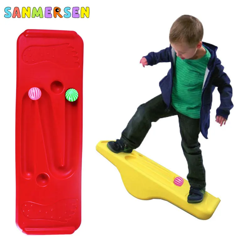 Детский баланс доска дети Сенсорное обучение качалка Seesaw Крытый Открытый Фитнес