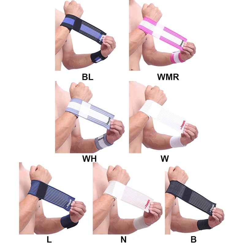 1 шт. эластичный бандаж поддержка запястья Спортивная самоклеящаяся лента