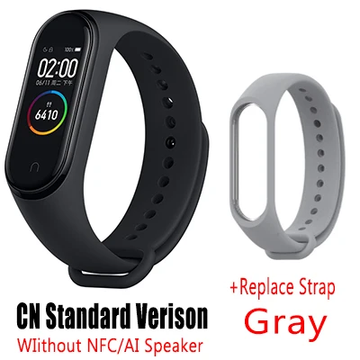 Xiaomi mi Band 4 глобальная Версия смарт-браслет AMOLED экран mi band 4 Band 4 Smartband фитнес-Браслет спортивный водонепроницаемый браслет - Color: Package 1