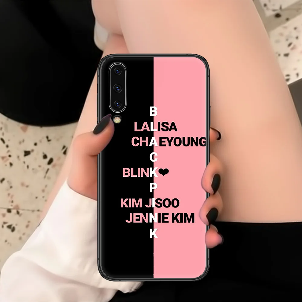 

Blackpinks Kpop Phone Case For Samsung Galaxy A 3 5 7 8 10 20 E 21 30 S 40 50 51 70 71 Black black Prime Tpu Cell 3D Hoesjes