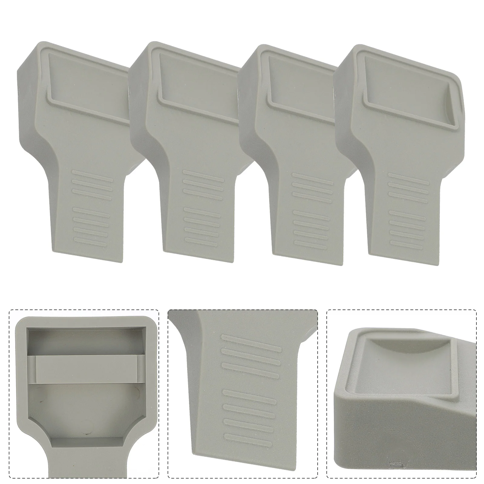 

4pcs Home Door Wedge Stoppers Door Stop Wedges Furniture Wheel Door Stoppers