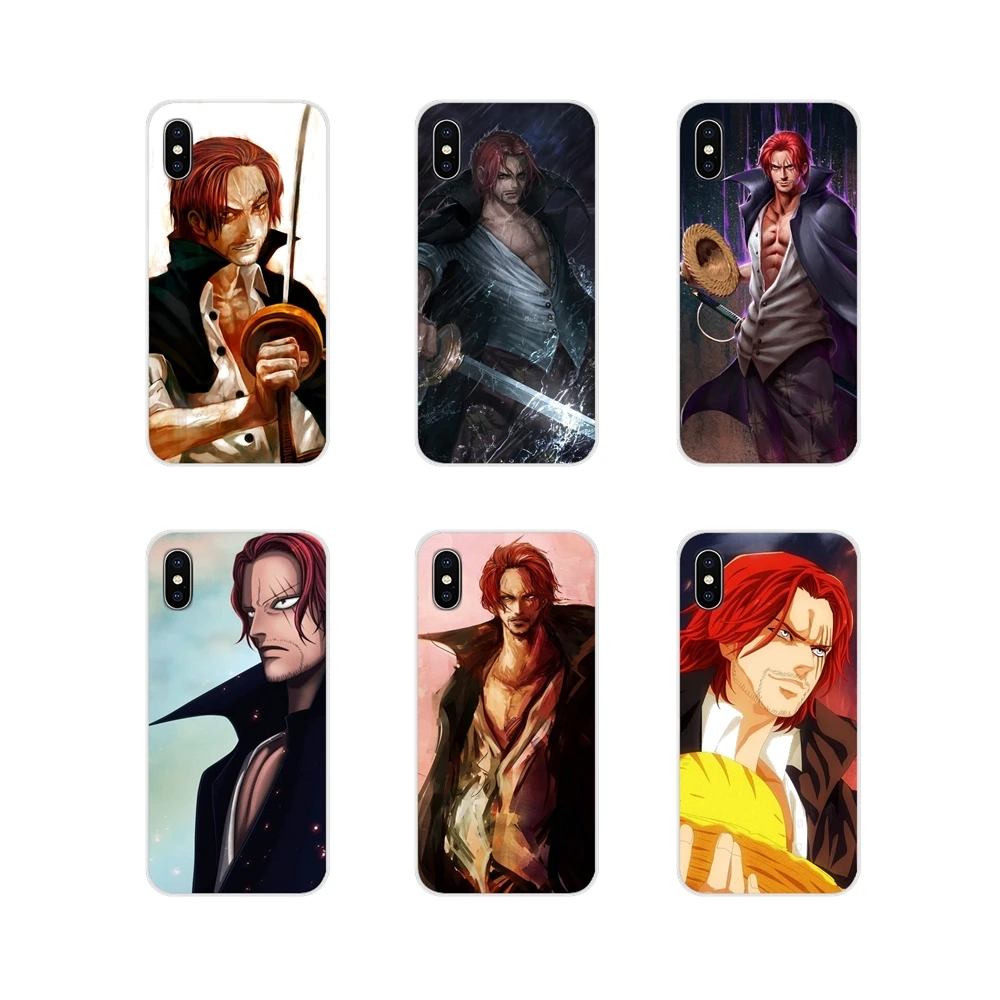 Аниме One Piece Akagami Shanks мягкие прозрачные чехлы для Samsung Galaxy S2 S3 S4 S5 Mini S6 S7 Edge S8 S9 S10E Lite