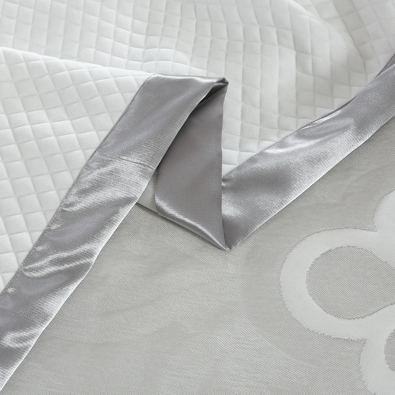 

Bedspread Knitted Cotton Soft Warm Adult Nordic Bedding Set For Home Linens Quilting Coverlet Cover Blanket Pillowcases 1/3/4pcs