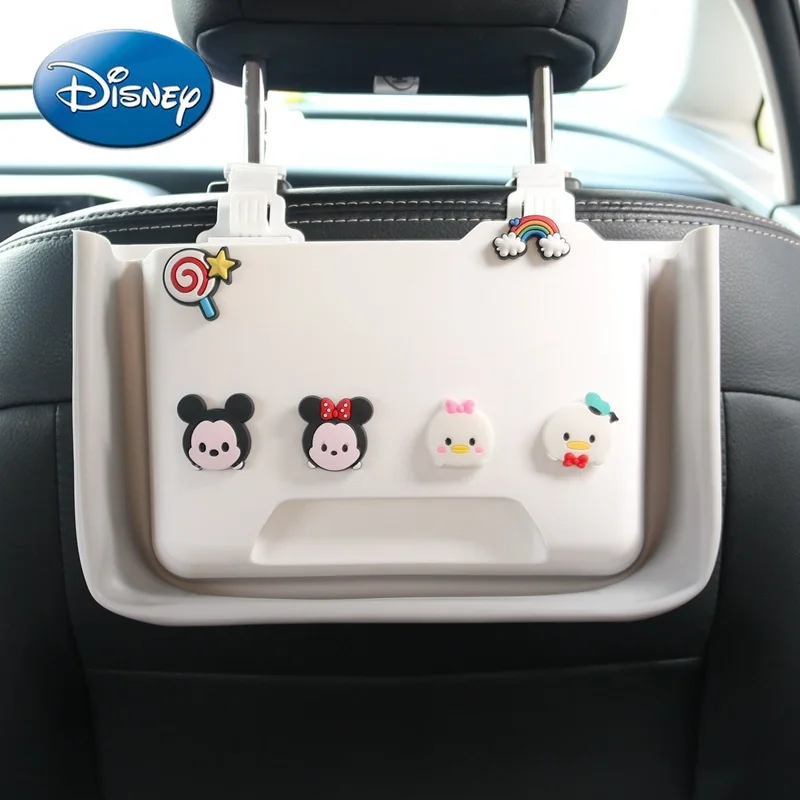 

Disney Mickey Mouse Car Creative Storage Box Foldable Trash Can Cartoon Storage Box Rear Seat Backrest Hanging