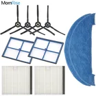 Запасные части для ILIFE V8 PlusV8S, комплект сменных расходных материалов для робота-пылесоса, боковая щетка, тряпки с фильтром НЕРА