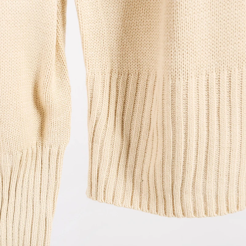 Свитер женский трикотажный с высоким воротником на осень/зиму | Женская одежда