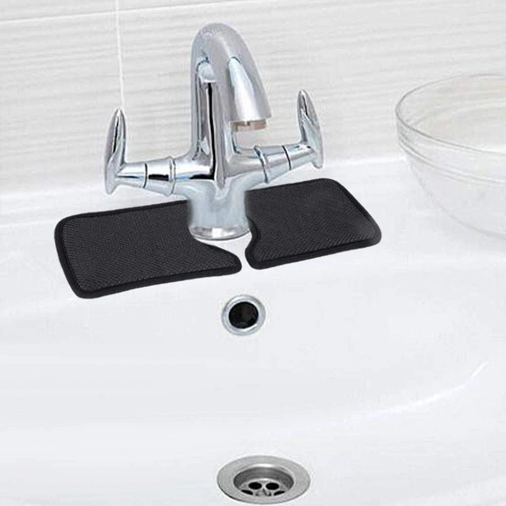 

Kitchen Tools Faucet Absorbent Mat Sink Splash Guard Microfiber Faucet Splash Catcher Countertop Protector for Bathroom