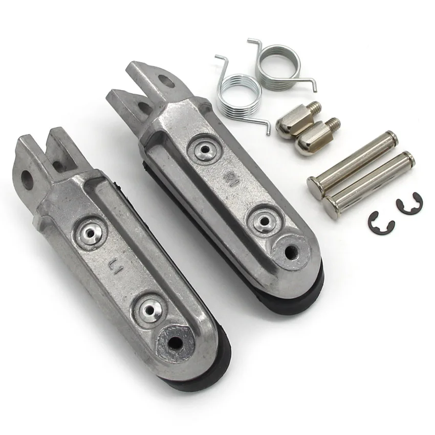 

Motorcycle Footrests Foot Pegs Front For Honda MSX125 CBR250 NSR125R CB500F CB300RA CBR500 NT700 VT250 VTR250 VTR1000F VFR1200X