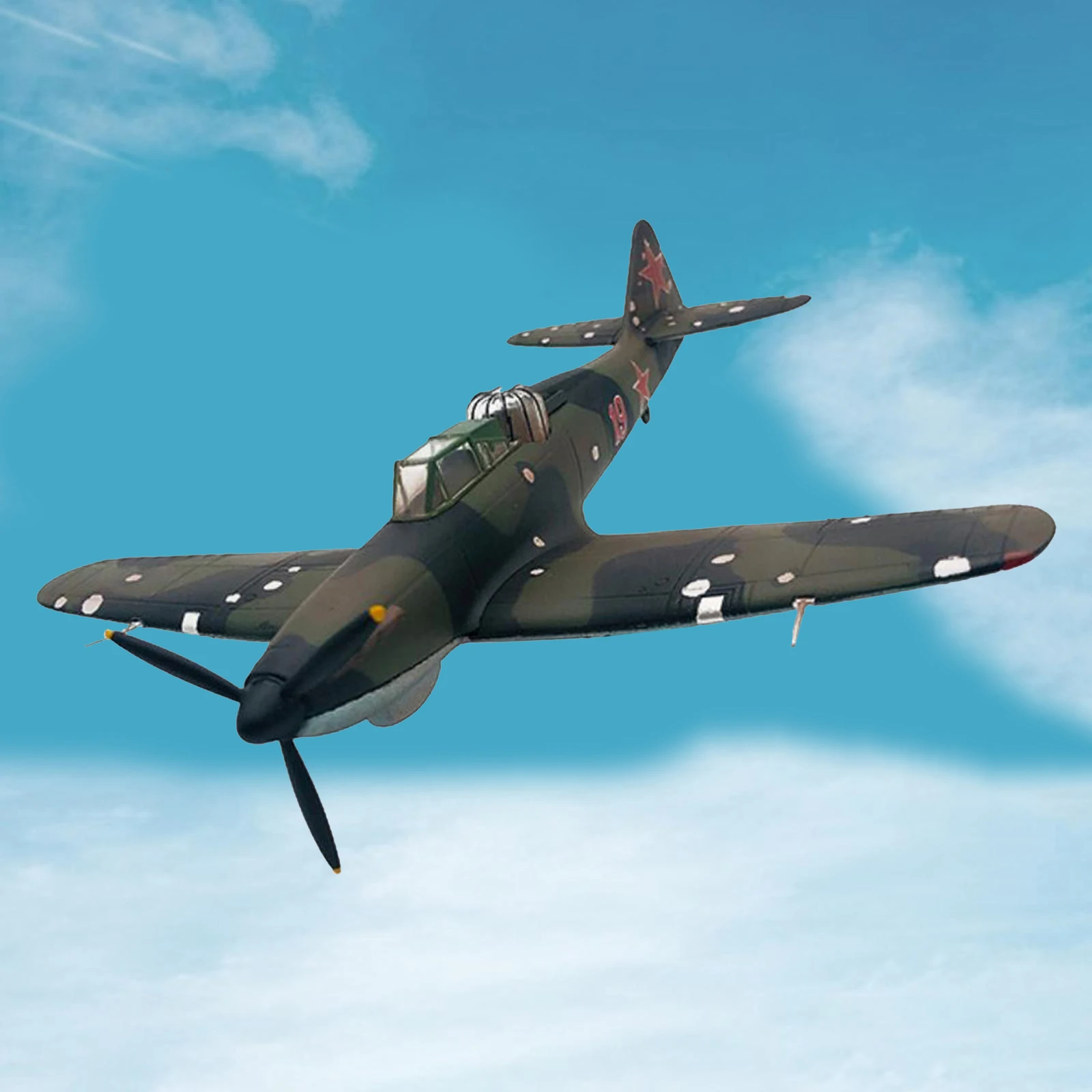 

Вторую мировую войну IL-2 атакующего Самолет Авиакомпания Самолет 1:76 литья под давлением игрушки памятная