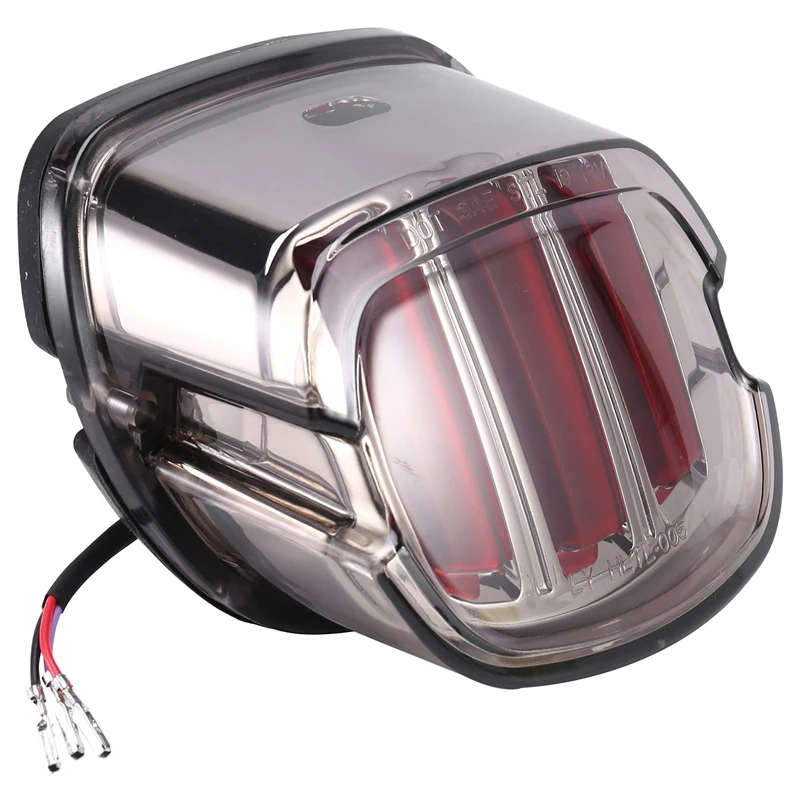 

Rear LED Tail Light Brake Light Assembly Clear Lens For Sportster Motorcycles