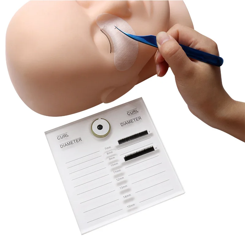 Акриловые ресницы Дисплей Палитра для наращивания поддонов и бандажных ресниц