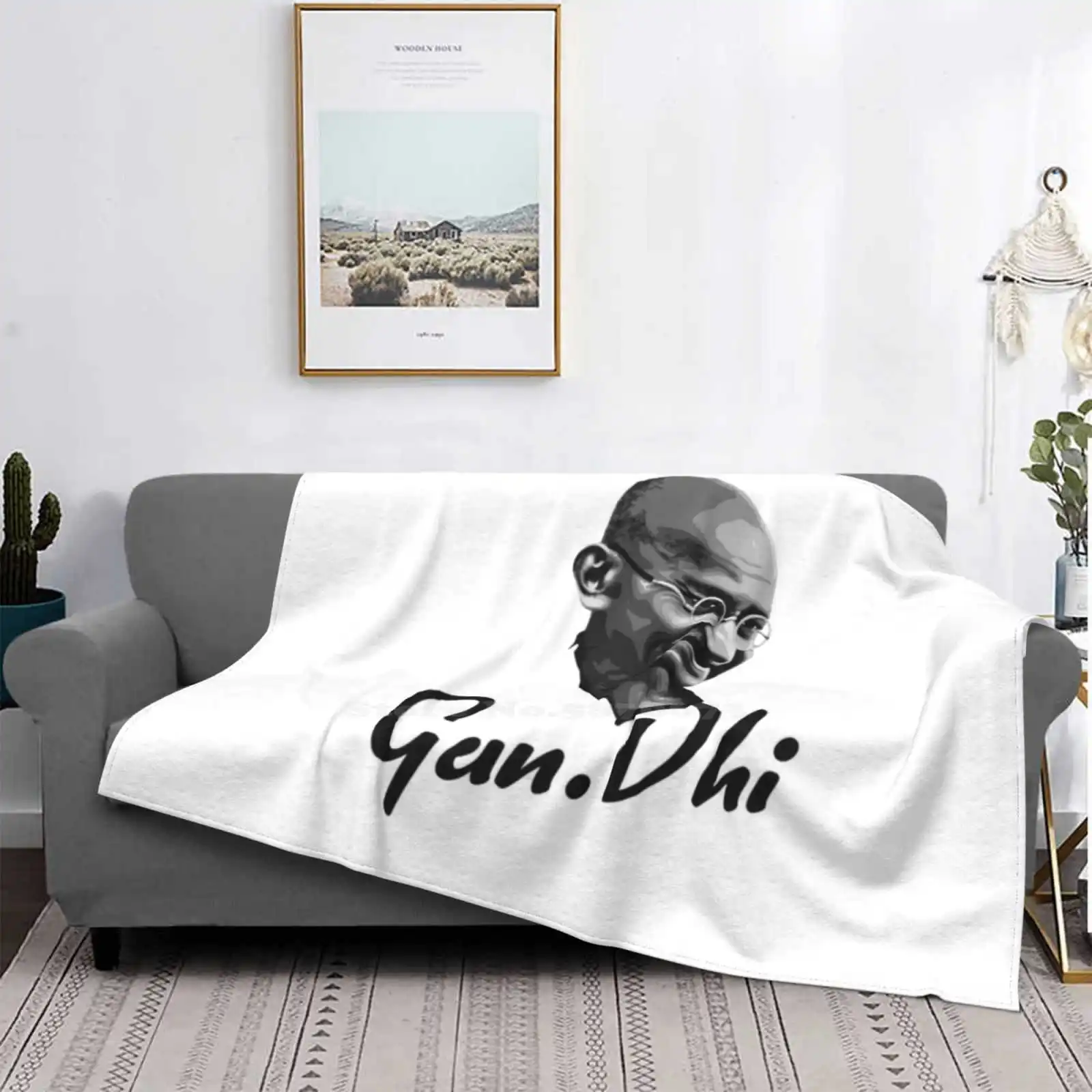 

Manta caliente suave de moda для детей, manta de moda de Mahatma, ganhi