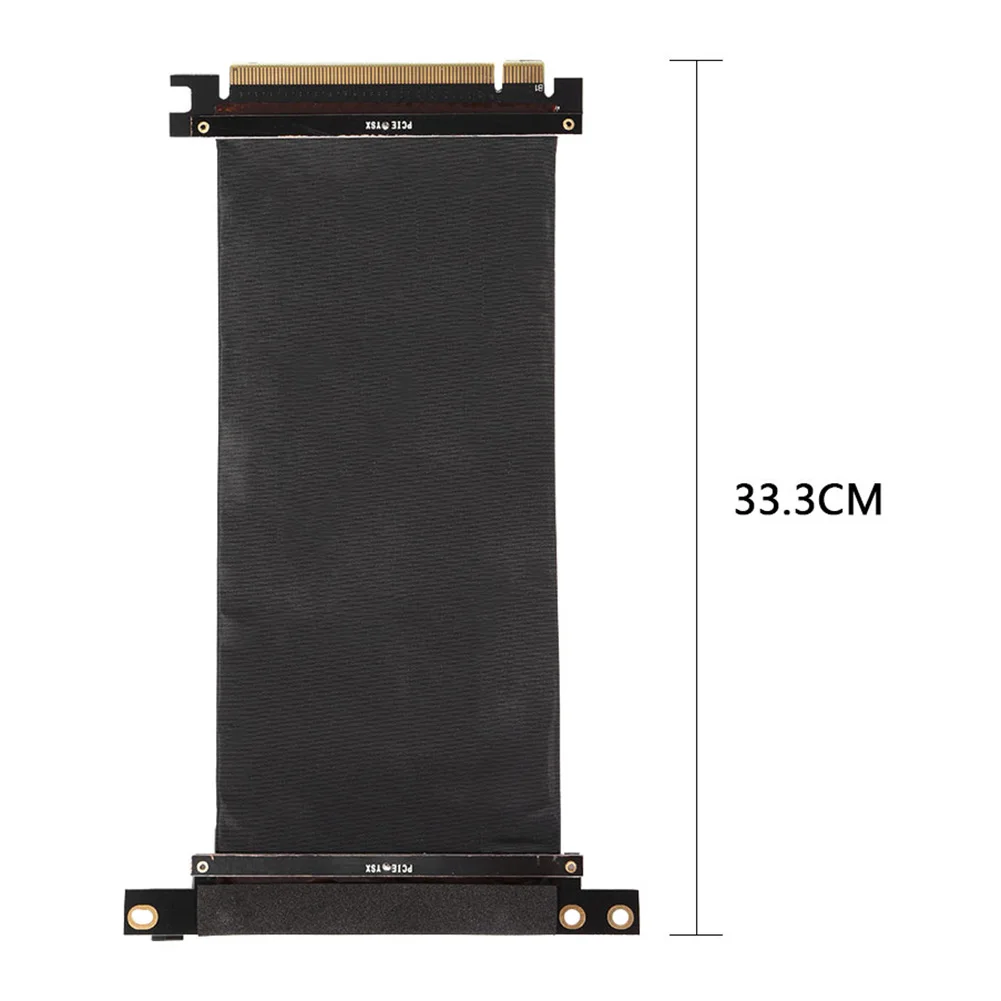 PCI Express 16x Flexible Cable Card High Speed Extension Port Adapter Riser 1 Slot PCIe X16 For 1U 2U 3U Mining Miner | Компьютеры и