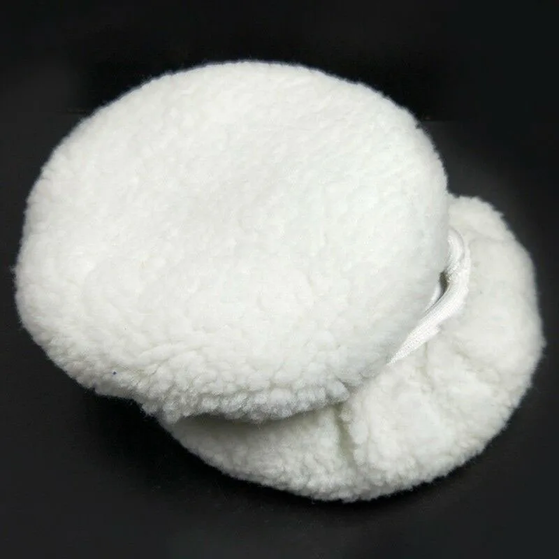 

Hot Sale 5pcs Polishing Bonnet Buffer Pads Set Soft Wool For 5-6\\\" Car Polisher Waxing Polishing Pads