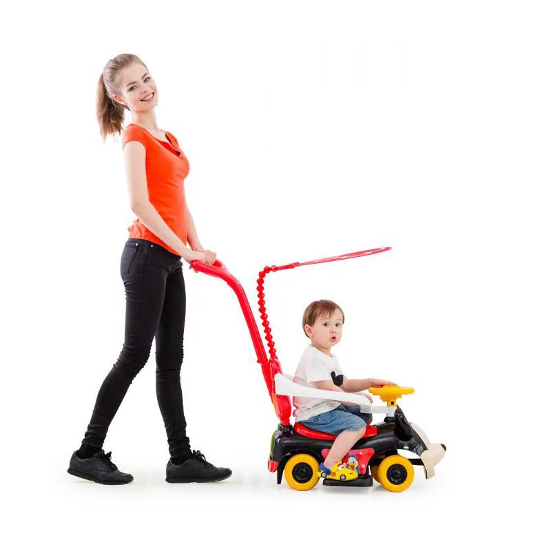 Детский твист автомобиль Дисней четырехколесный детский Йо 1 3 музыкальная горка