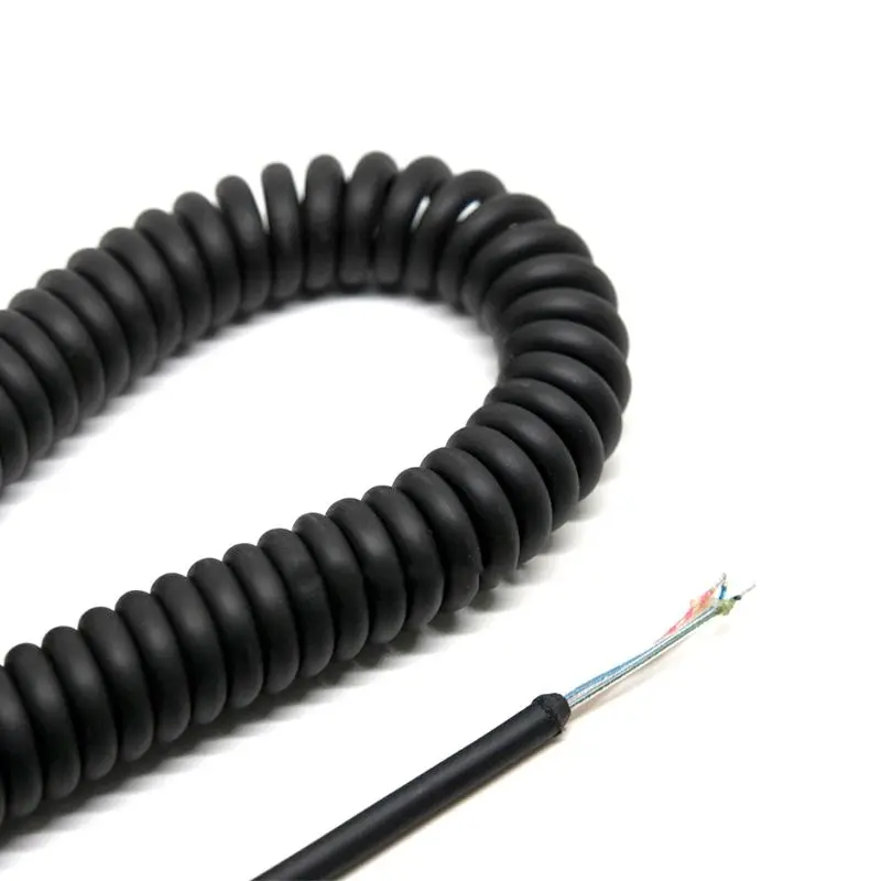 

Spring Coiled Repair DJ Cord Cable Replacement for ATH-M50 ATH-M50s SONY MDR-7506 7509 V6 V600 V700 V900 7506 Headphones qiang