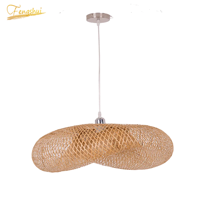 

Chinese Classics Wooden Pendant Lights Lighting Retro Art Decor Pendant Lamp Bamboo Lamp Rattan Kitchen Hanging Light Fixtures