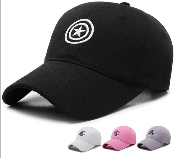 Женская бейсбольная кепка Мужская Регулируемая парусиновая Повседневная Кепка