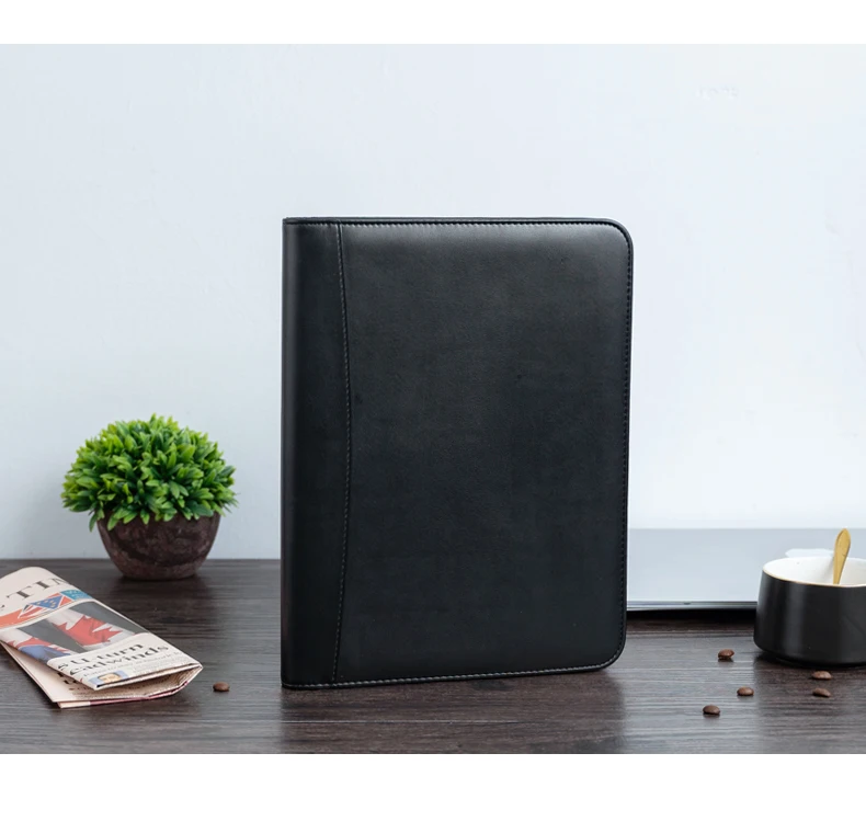 Индивидуальные B5 органайзеры папка Портфели из искусственной кожи Бизнес