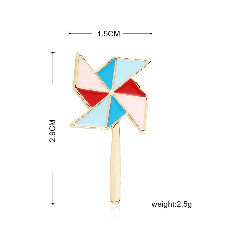 Blucome повседневные маленькие булавки эмалированные броши сплав ювелирные изделия