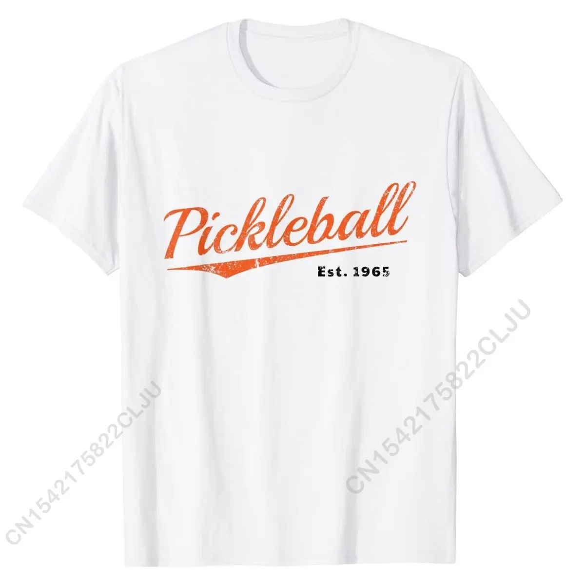 

Retro Pickleball Est 1965 Design, Pickleball Gifts T-Shirt Tees Dominant Casual Cotton Mens Top T-shirts Fitness Tight