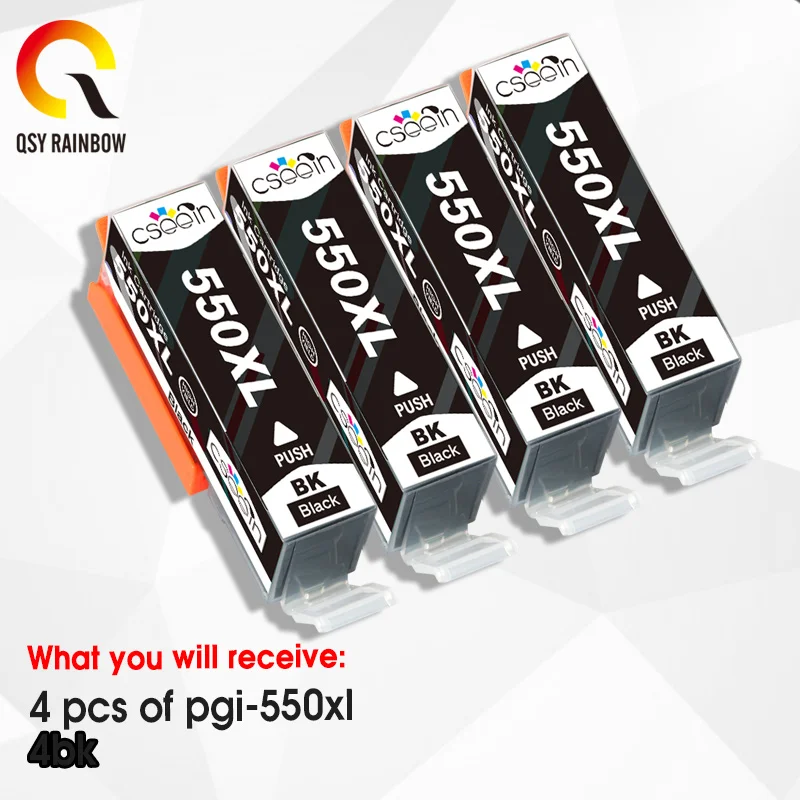 PGI550 CLI551 PGI 550 CLI 551 чернильные картриджи для Canon Pixma MG 5450 5550 6350 6450 7150 8750 IP 7250 MX 925 725|ink
