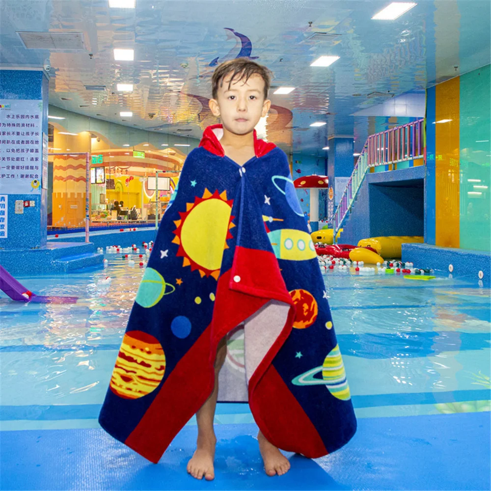 Пляжное полотенце с изображением героев мультфильмов для детей детское банное