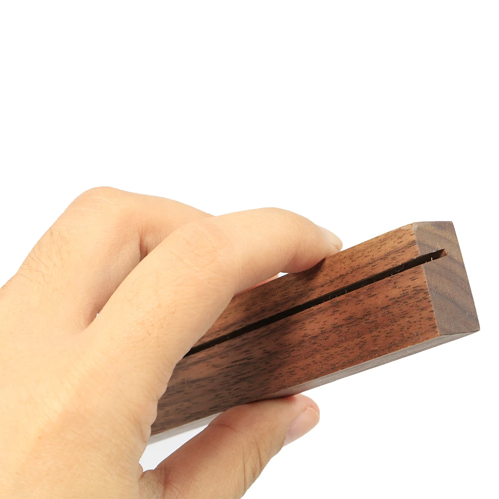 Деревянный держатель подставка для банкнот календаря|Держатели карт и записок| |