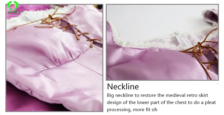 Костюм принцессы Рапунцель на Хэллоуин Нарядное платье для взрослых Женские