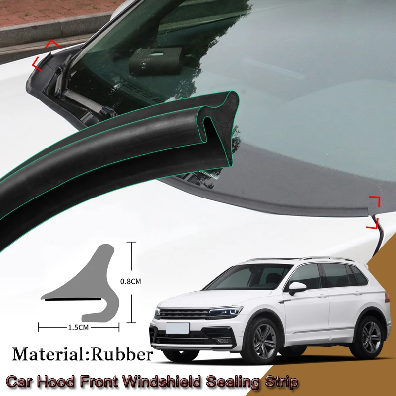 

Автомобильная уплотнительная лента, наполнитель для спойлера, наклейка-полоса, автомобильные аксессуары для Volkswagen Tiguan 2013-2020