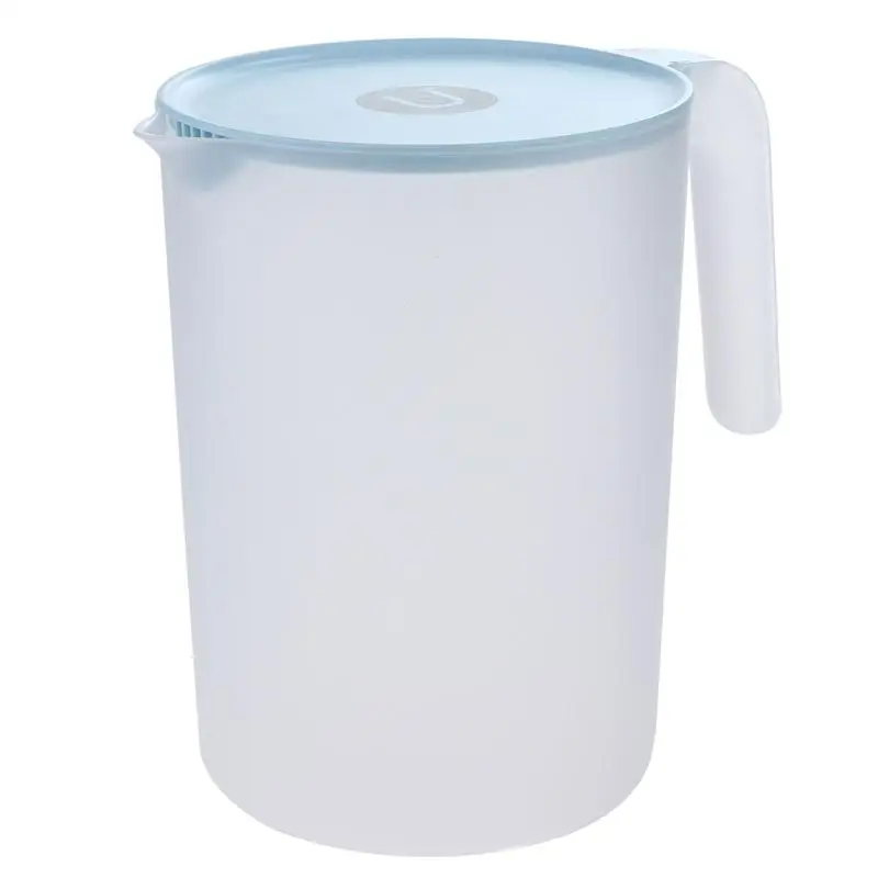 

1Pc 2000ML 2500ML Plastic Beverage Kettle Large Capacity Heat Resistant Cold Water Jug Juice Bottle Pitcher With Handle Lid