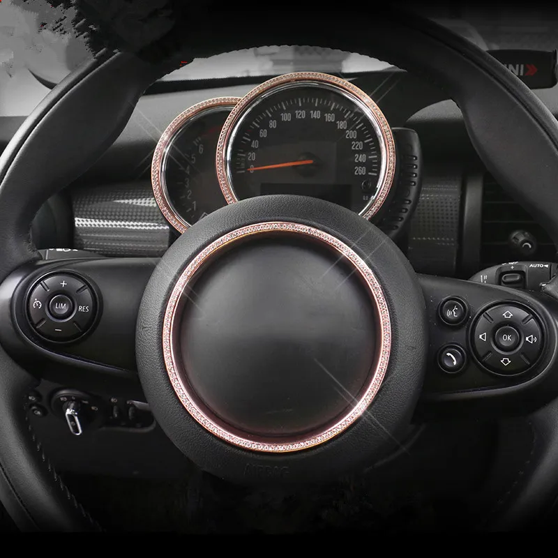 Bling автомобильный приборной панели измеритель дисплей рамка Крышка отделка