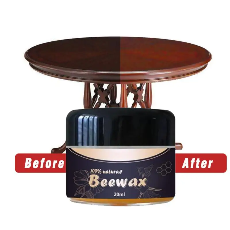 

Деревянная приправа Beewax, полный раствор, уход из пчелиного воска для мебели, полировка, водонепроницаемая и переносная древесина, 20 г