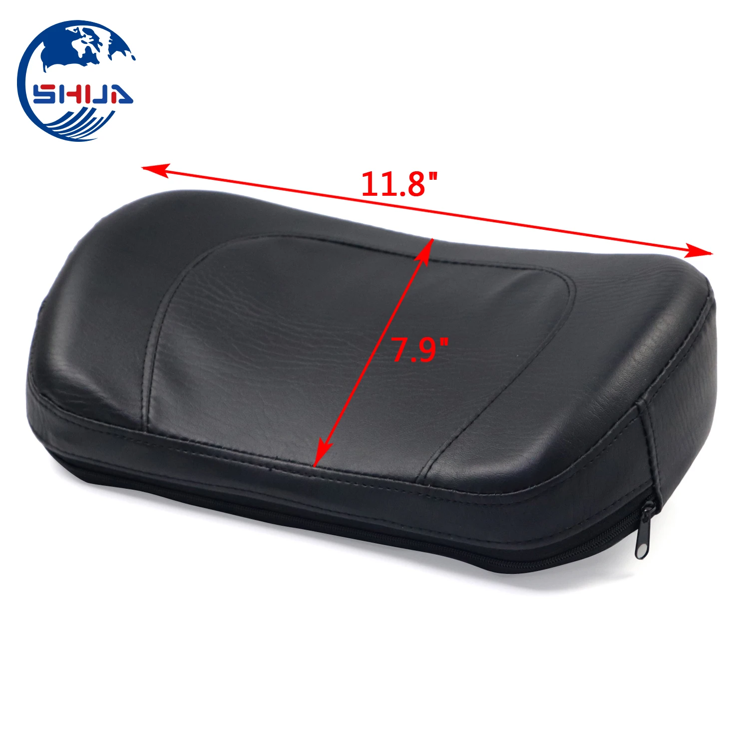 Черная спинка для пассажиров Сисси бар набор серебряных кронштейнов Harley Touring Street