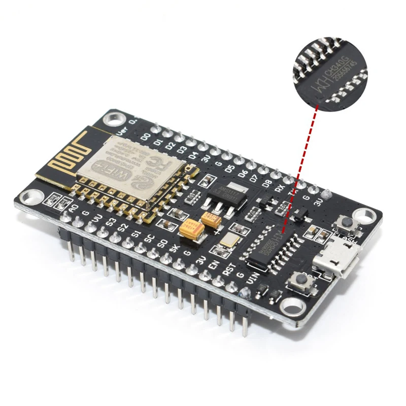 Беспроводной модуль Wi Fi CH340G NodeMcu Lua WiFi Интернет вещей макетная плата ESP8266 ESP 12E с