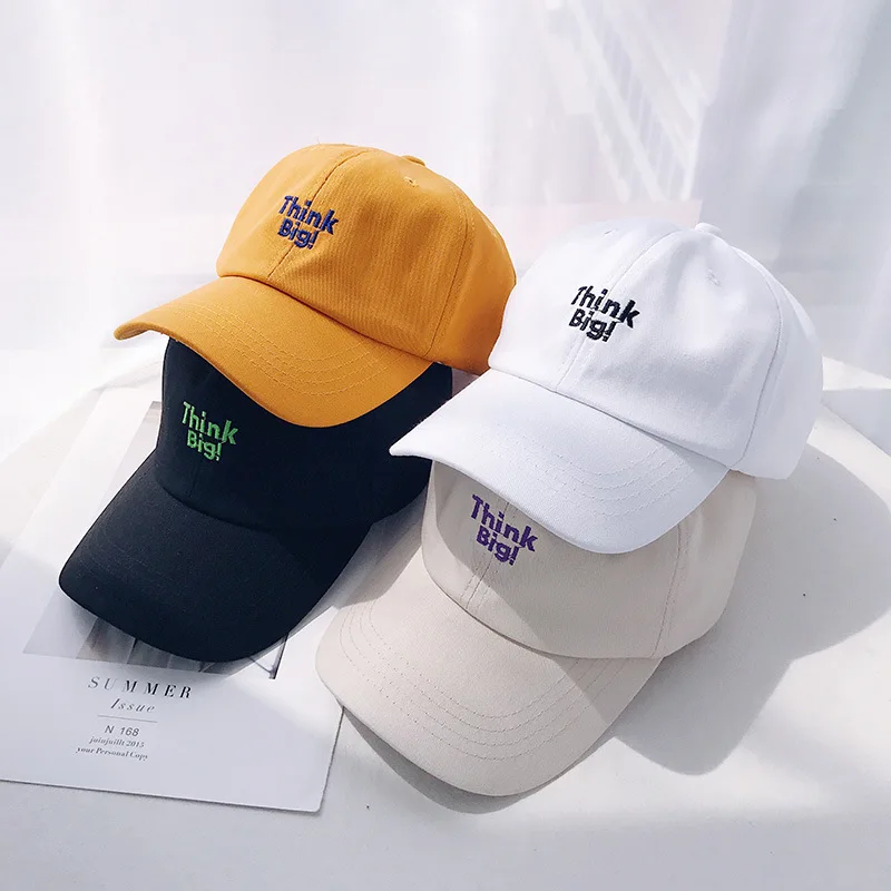 Spring Summer High Quality Cotton Baseball Cap Hat Women Dad Hat Embroidery Outdoor Sports Caps