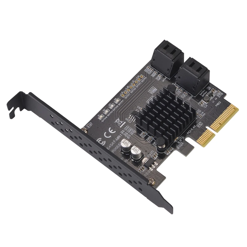 4-Порты и разъёмы SATA III 6 Гбит/с PCIE RAID хост-контроллер карты Поддержка Порты HyperDuo SSD