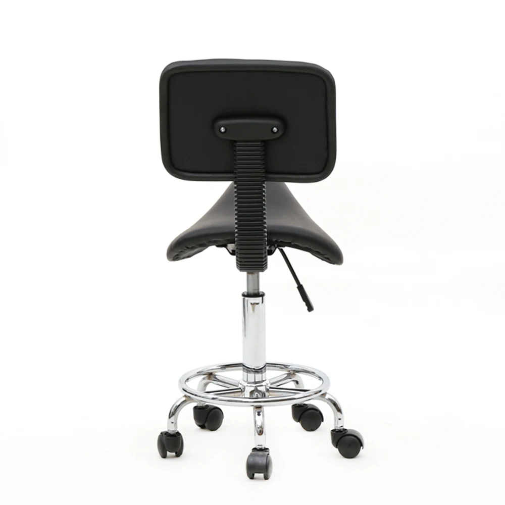 

Brand New and High-quality and Adjustable Saddle-shaped Black Hairdressing Stool Suitable for Any Environment
