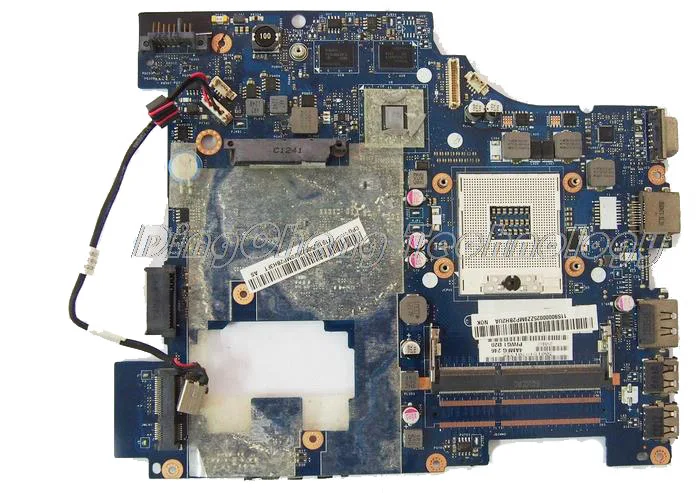 Материнская плата для ноутбука Lenovo G470 PIWG1 LA 6751P HM65 s989 DDR3 HD6370M 1 ГБ видеокарта 100%