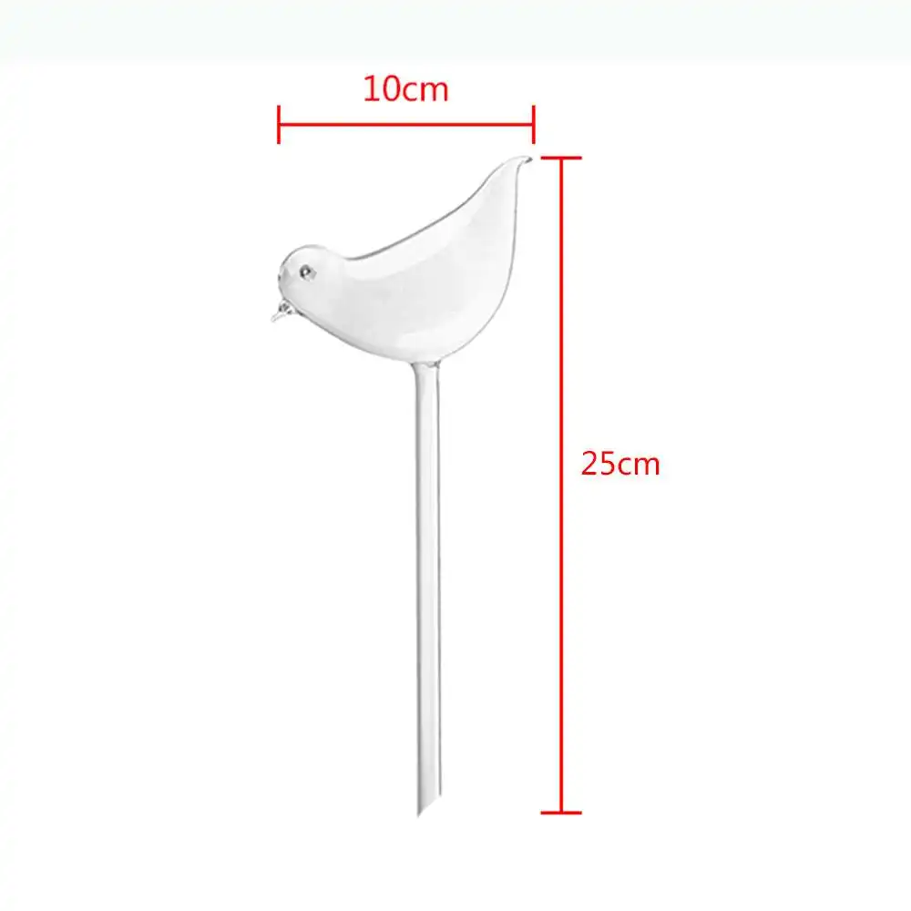 

5Pcs Automatic Watering Device Houseplant Plant Pot Bird Design Garden House Waterer Garden Watering System Drip Irrigation