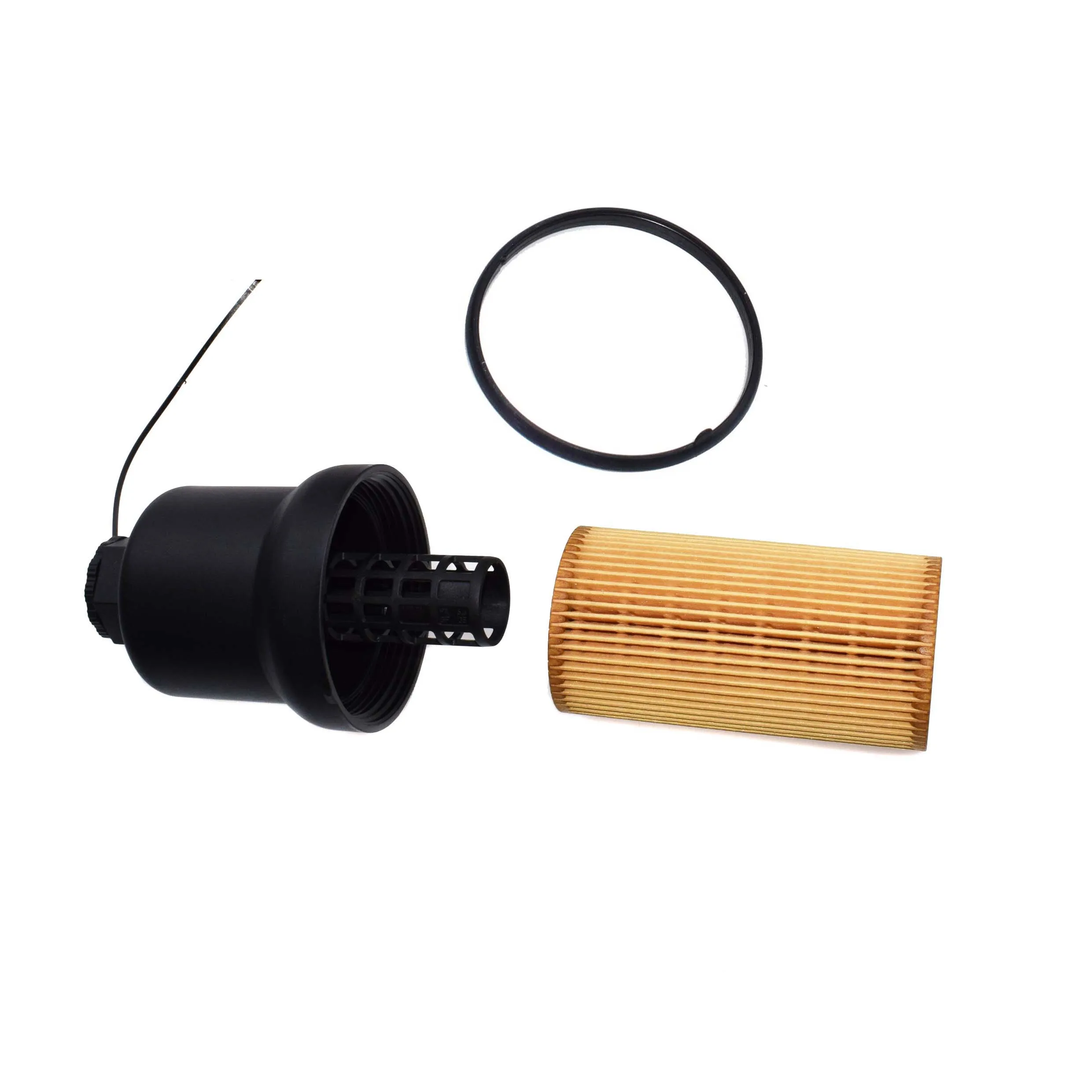 KIT 002 Масляный фильтр и крышка корпуса и прокладка охладителя 06F115397H для Audi A1 A3 A4 TT A6 VW EOS Golf Jetta Passat Polo Scirocco Seat Skoda - Цвет: KIT 002