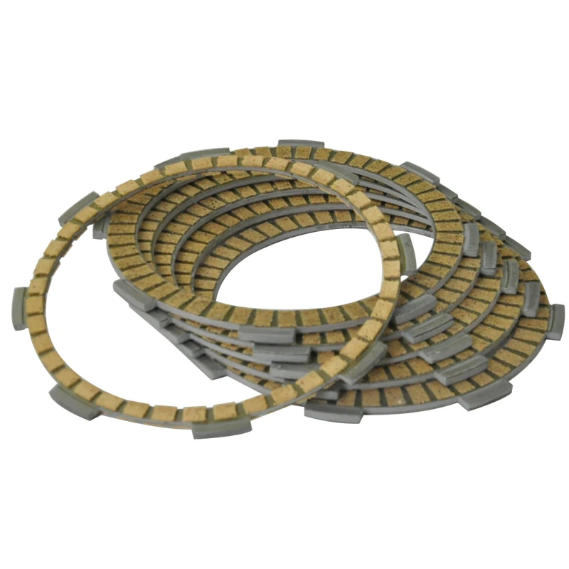 

6pc Motorcycle Friction Clutch Plates kits For Kawasaki CRF150F 2003-2005 CRF230F 2003-2020 Kawasaki KMX200 Mx200 1988-1990