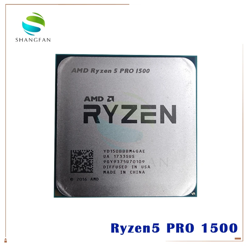 AMD Ryzen 5 PRO 1500 R5 3 ГГц четырехъядерный процессор YD150BBBM4GAE Socket AM4 | Компьютеры и офис