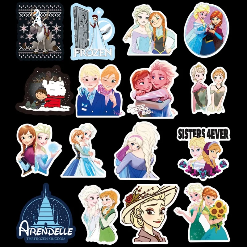 100 шт disney Замороженные Принцесса София граффити наклейки на скутеры чемоданы