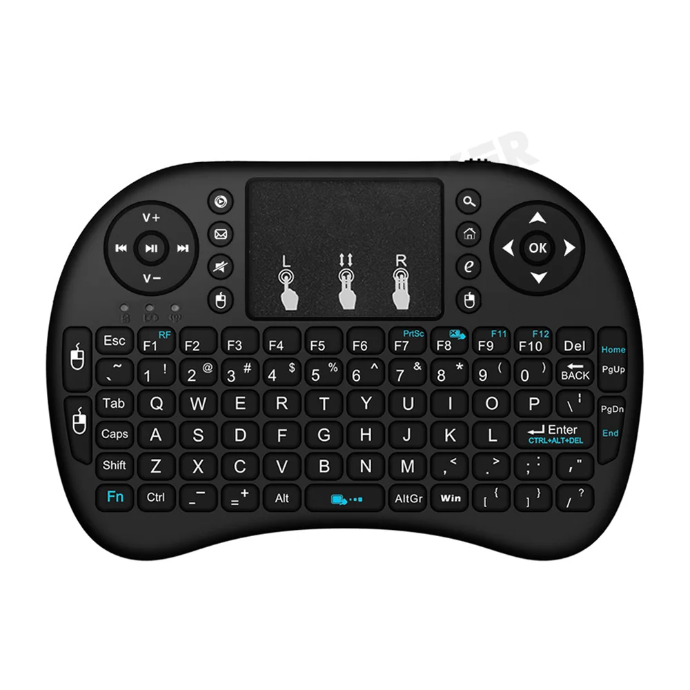 Беспроводная мини-клавиатура i8 Air Mouse с подсветкой 2 4 ГГц | Компьютеры и офис