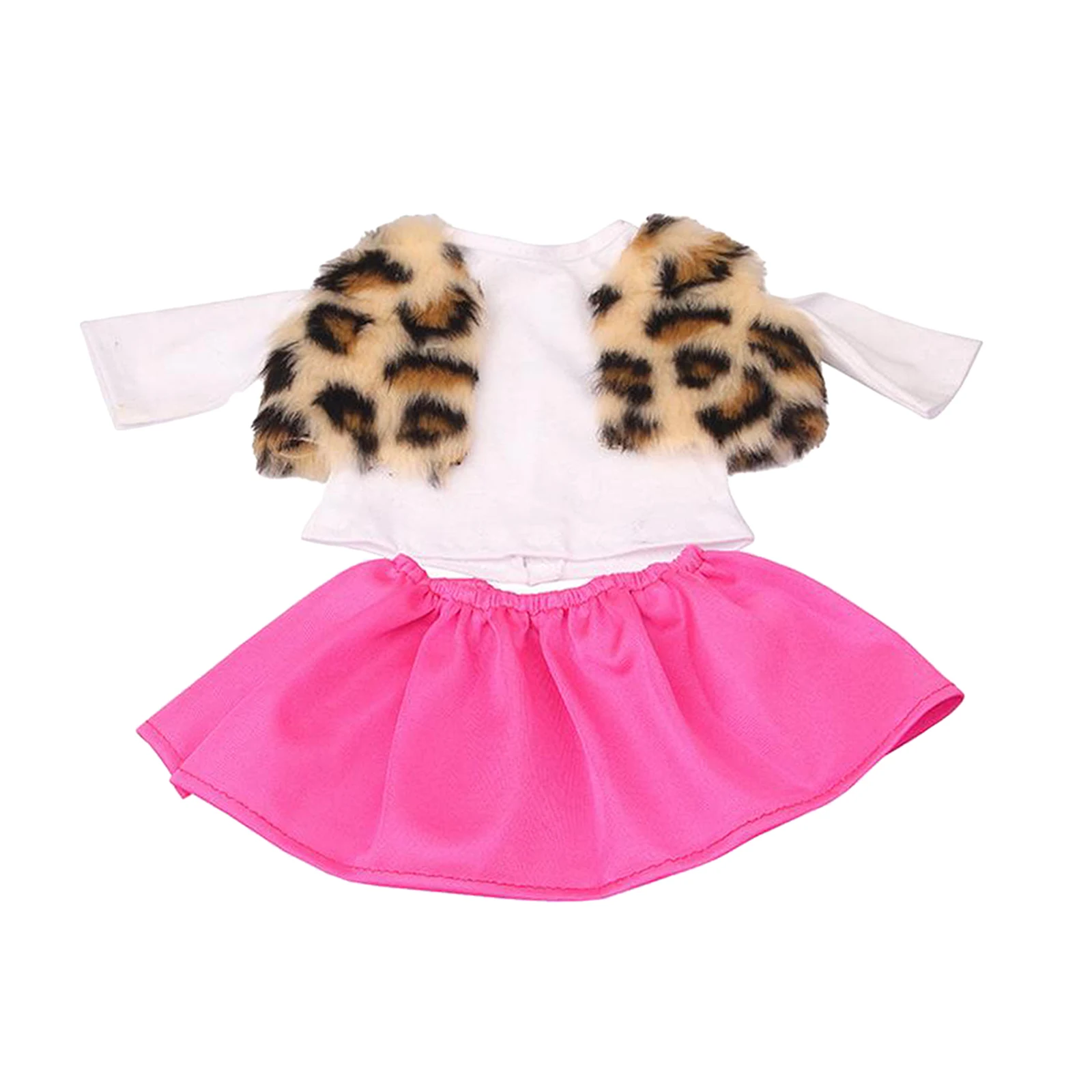 

Fashion Winter Vest Blouses Set Outfit for 18 Inch Doll Clothe