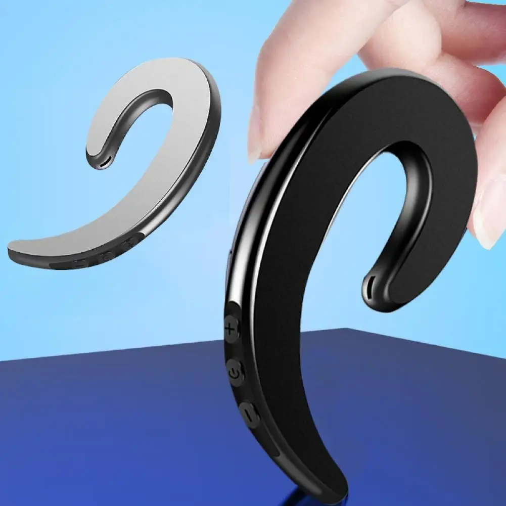 Y12 1 шт. Беспроводной Bluetooth костной проводимости крючком с микрофоном