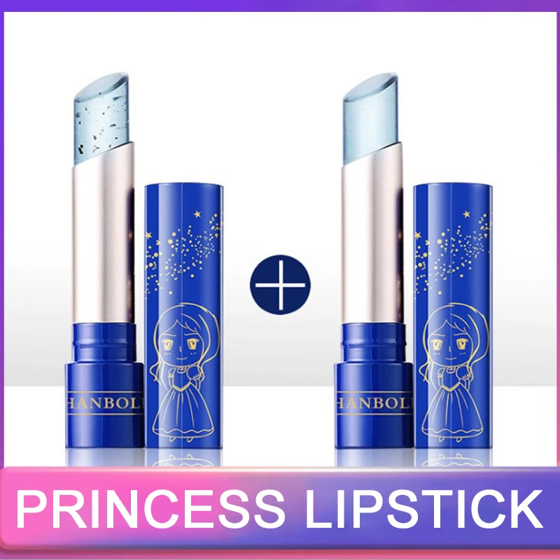 

1 Pcs Transparent Jelly Lipstick Moisturize Temperature Color Change Lip Balm Long-lasting Nourish Lip Balm Lips Care Tool