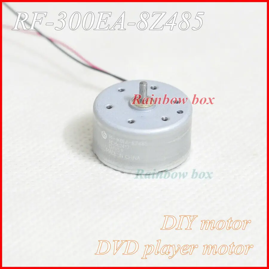 MABUCHI RF 300EA 8Z485 D/V5.9V DC 3V 6V Micro Mini 24mm круглый Шпиндельный двигатель для CD DVD плеера