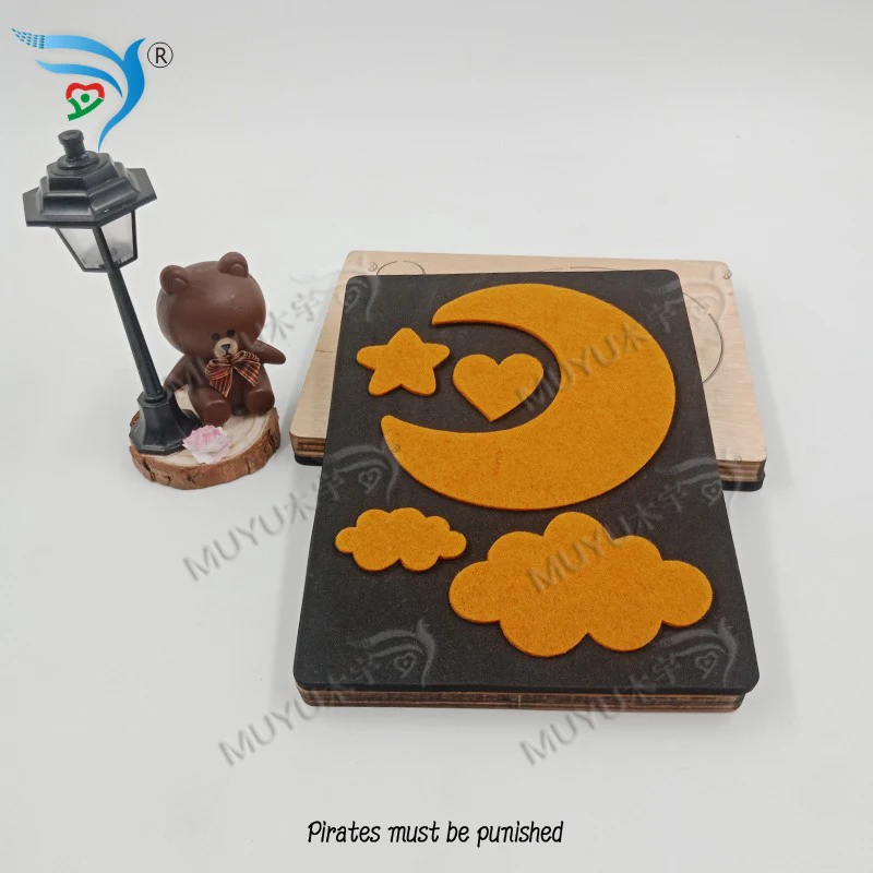 Moon and stars DIY yt0251 muyu cutting die-- new wooden mould dies for scrapbooking Thickness-15.8mm | Дом и сад